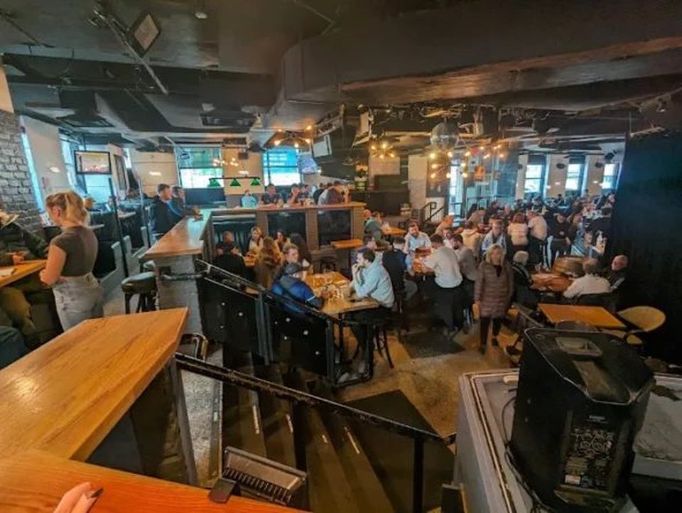 Inside Library Square Public House